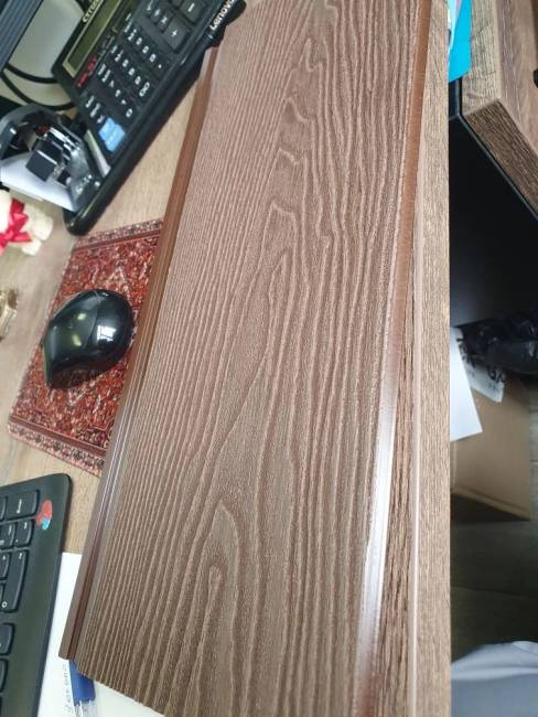 Фасадная панель из ДПК HOLZHOF, 165*15*3000 коричневый