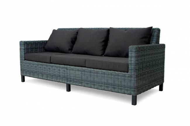 MOKKA БЕЛЛА / BELLA диван 3-х местный, серый