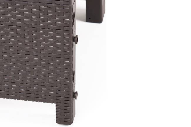 Комплект мебели АРИЗОНА Сет Макс / ARIZONA Set Max, антрацит (на 5 персон)