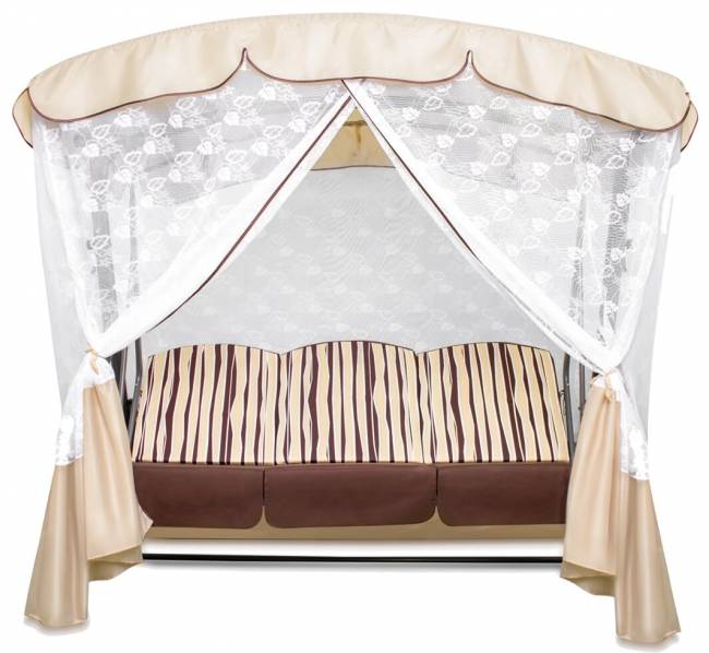 Качели садовые "Оазис Премиум", Шоколад Качели садовые "Оазис Премиум", Шоколад