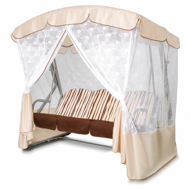 Качели садовые "Оазис Премиум", Шоколад Качели садовые "Оазис Премиум", Шоколад