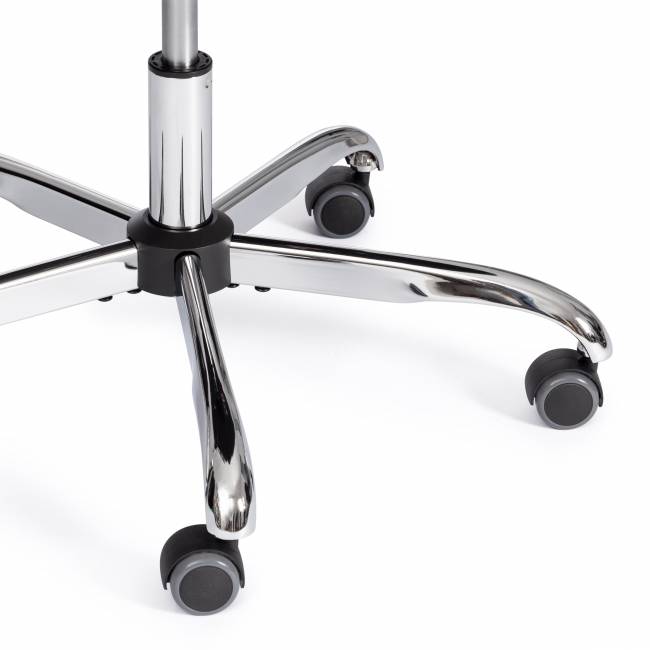 Кресло Оксфорд/Oxford хром флок , бежевый, 7 бежевый флок