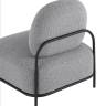 Кресло Стоун new ткань букле серый