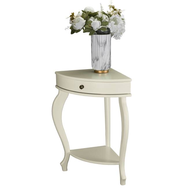 Консоль угловая Элегант дуб шампань Л