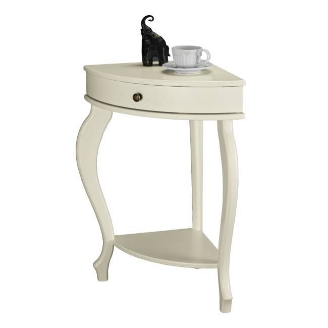 Консоль угловая Элегант дуб шампань Л