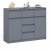 Комод с ящиками и дверками Мори МК1200.4 цвет графит