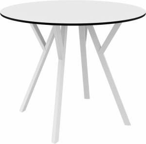 Стол пластиковый Max Table Ø90 белый Ø900х740 мм Стол пластиковый Max Table Ø90 белый Ø900х740 мм