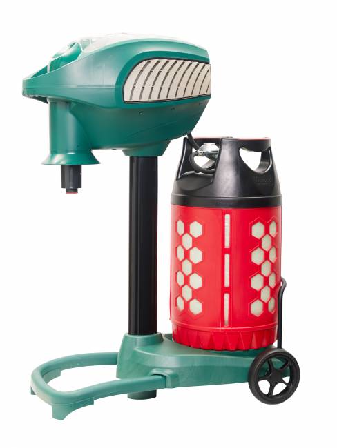 Газовый уничтожитель комаров и мошки для улицы Black kill, M3000 (на аккумуляторе)