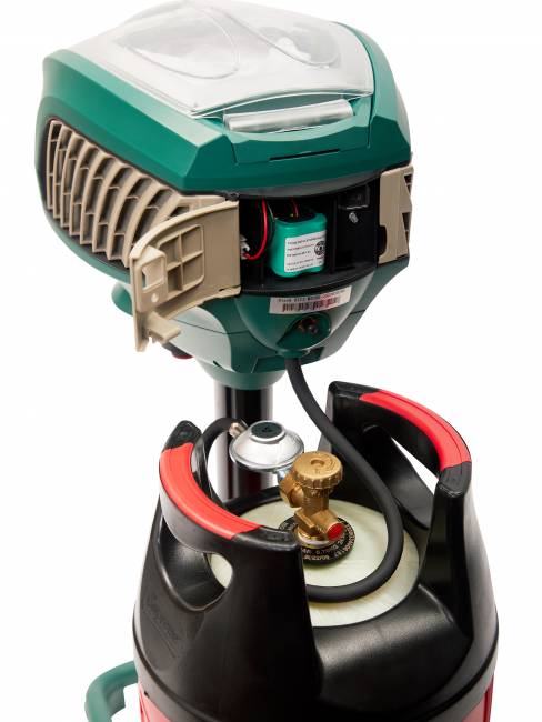 Газовый уничтожитель комаров и мошки для улицы Black kill, M3000 (на аккумуляторе)