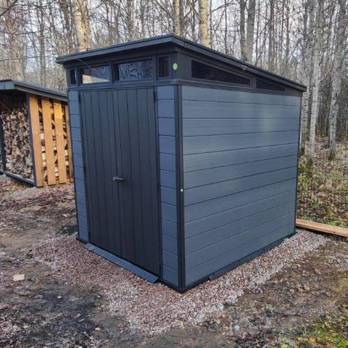 Сарай "Кортина 7х7" (размеры 216 х 216 см)