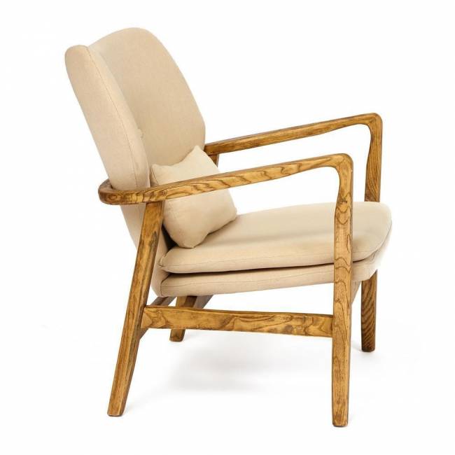 Кресло Ретро/Retro (мод. CD5020) дерево вяз, 64х73х85, груша №3 натуральный дерево вяз