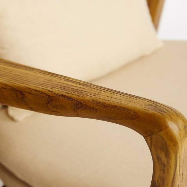 Кресло Ретро/Retro (мод. CD5020) дерево вяз, 64х73х85, груша №3 натуральный дерево вяз