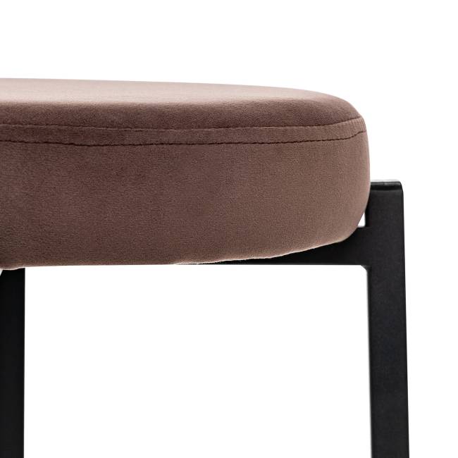 Табурет Leset Авис профиль Ultra Chocolate Чёрный