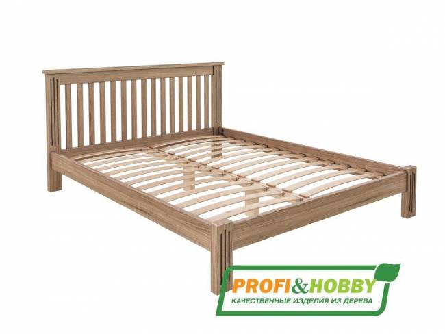 Кровать Rino 1400 х 2000 ясень, натур
