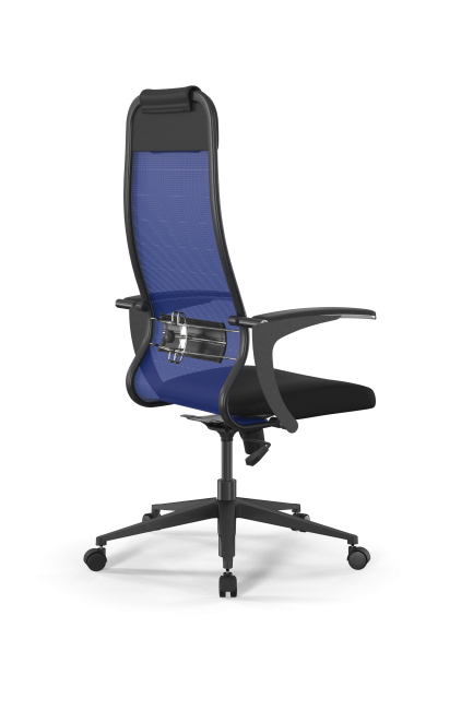 Кресло Sit 10 B1-111U - X2+UMF(X1) /Ub00/Wh00/U0mL-b(M09.B11.G19.W02), синий-черный