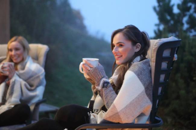 Кресло-качалка пластиковое с подушкой Folio антрацит, бежевый 720х810-925х1190-1125 мм