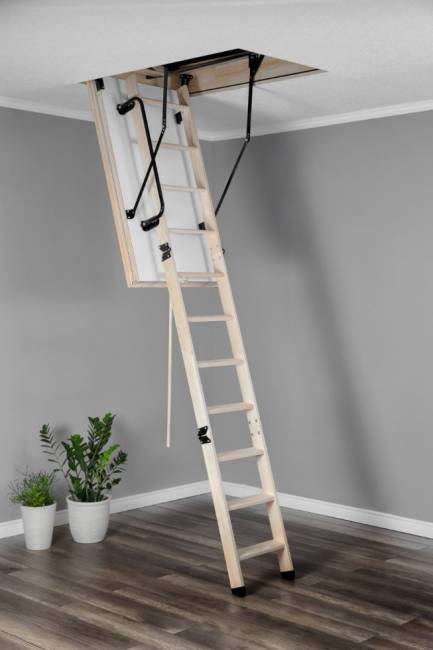Чердачная складная лестница POLAR 120х70