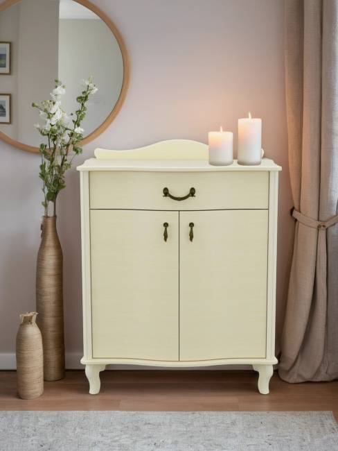 Комод Джульетта с распашными дверцами, дуб шампань Л