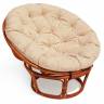 Кресло PAPASAN/ПАПАСАН 23/01 W /с подушкой/ диаметр подушки 129 см, 115х101х104 см, Cognac (коньяк), ткань Старт Cognac (коньяк) Кресло PAPASAN/ПАПАСАН 23/01 W /с подушкой/ диаметр подушки 129 см, 115х101х104 см, Cognac (коньяк), ткань Старт Cognac (коньяк)