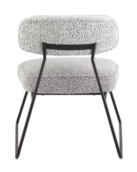 Кресло лаунж Kate серый