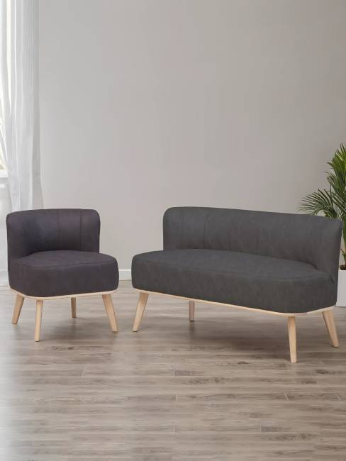 Диван Жирон ткань kiprus 13, каркас лак Диван Жирон ткань kiprus 13, каркас лак