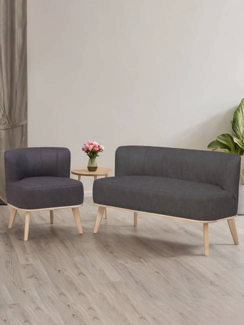 Диван Жирон ткань kiprus 13, каркас лак