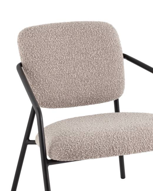 Кресло лаунж Rooney серый