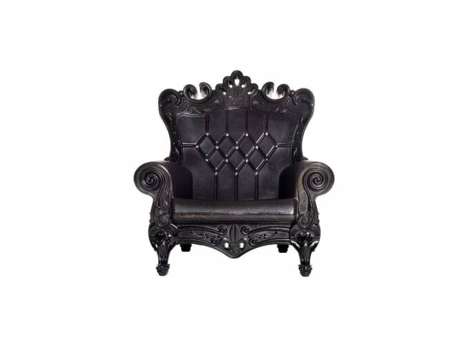 Кресло пластиковое Queen Loves Nature звездная пыль 1035х980х1125 мм