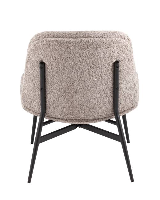 Кресло лаунж Tail коричневый