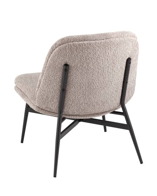 Кресло лаунж Tail коричневый