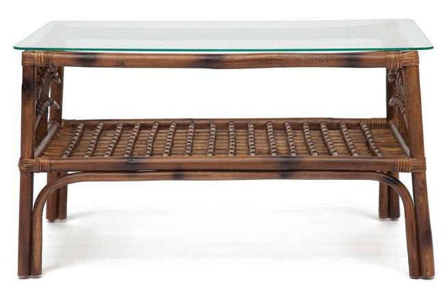 Столик кофейный Secret de Maison Каванто/Kavanto натуральный ротанг, 83х53х47см, античный коричневый коричневый античный / Brown Antique натуральный ротанг