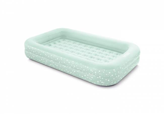 Детский надувной матрас 107х168х25см "Kidz Travel" с ручным насосом, 3-6 лет