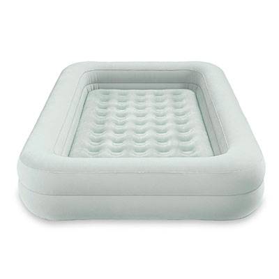 Детский надувной матрас 107х168х25см "Kidz Travel" с ручным насосом, 3-6 лет