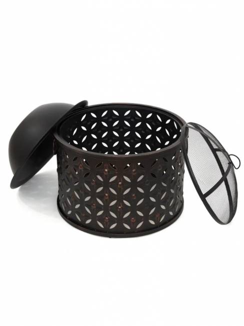 Hugett Fire Pit 625 Состаренная медь / Чёрный