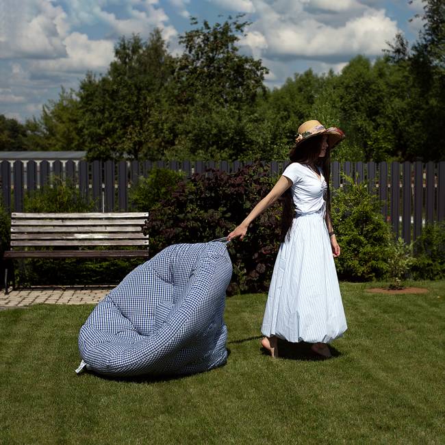 Футон G, ткань blue