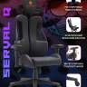 Стул для геймера Everprof Serval Q Экокожа Черный