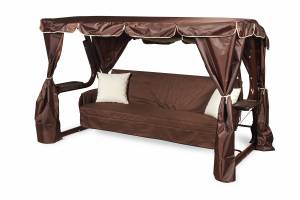 Садовые качели Нирвана 76 PREMIUM шоколад Садовые качели Нирвана 76 PREMIUM шоколад