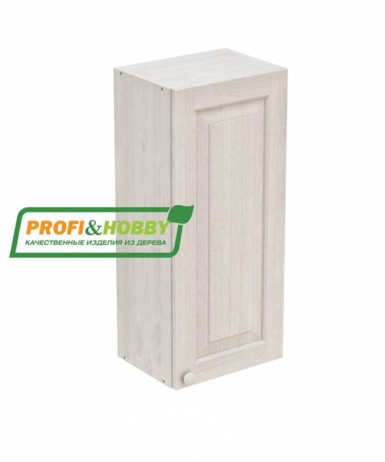 Шкаф навесной 450 х 300 х 900 филенка, сосна, без покраски Шкаф навесной 450 х 300 х 900 филенка, сосна, без покраски