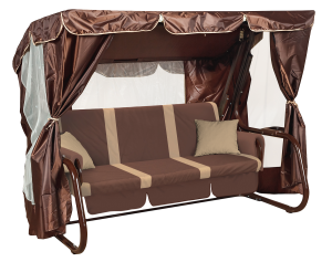 Садовые качели ТОРНАДО PREMIUM шоколад Садовые качели ТОРНАДО PREMIUM шоколад