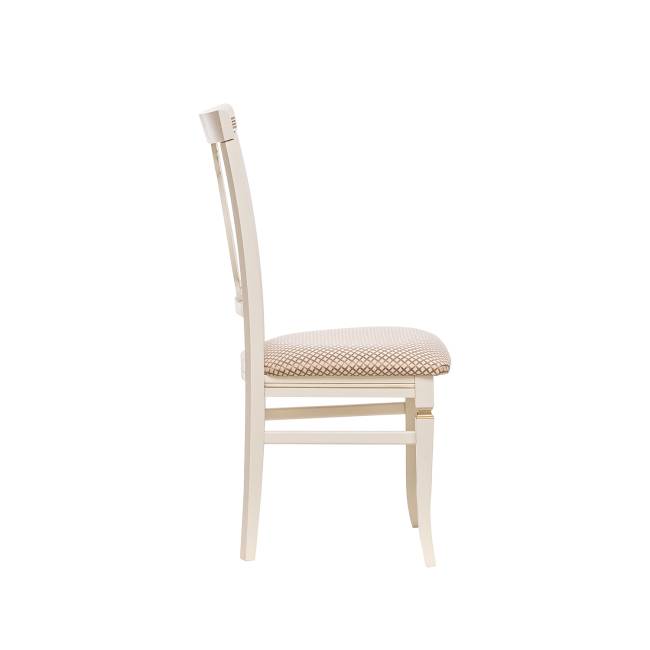 Стул Leset Юта Слоновая кость патина золото Атина золотой Слоновая кость патина золото