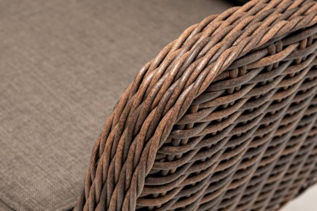 "Прованс" диван из искусственного ротанга трехместный, цвет коричневый "Прованс" диван из искусственного ротанга трехместный, цвет коричневый
