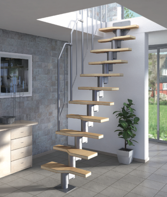 Модульная лестница ATHENA Модульная лестница ATHENA