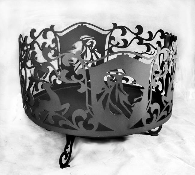 Костровая чаша "Лев", ST3, 3мм