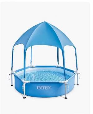Каркасный бассейн Canopy Metal Frame 183х38см с навесом, 700л Каркасный бассейн Canopy Metal Frame 183х38см с навесом, 700л
