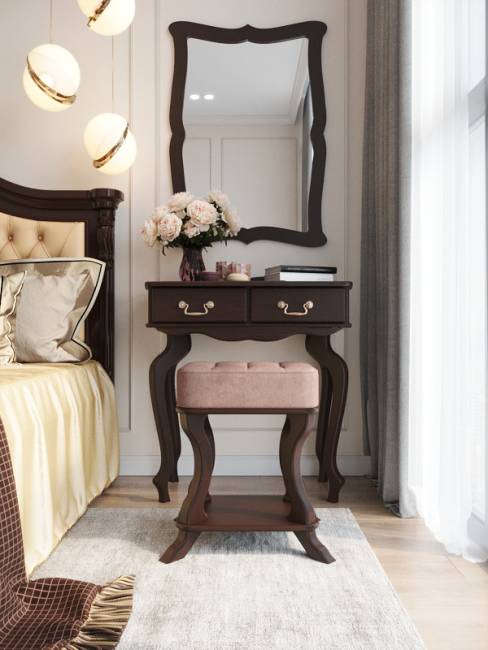 Банкетка Берже 26 темно-коричневый