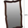 Зеркало навесное Берже 23 темно-коричневый 97 см х 67 см