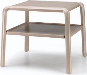 Столик пластиковый для шезлонга Vela Side Table тортора 490х440х410 мм