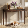 Консоль Васко В 91Н темно-коричневый/патина