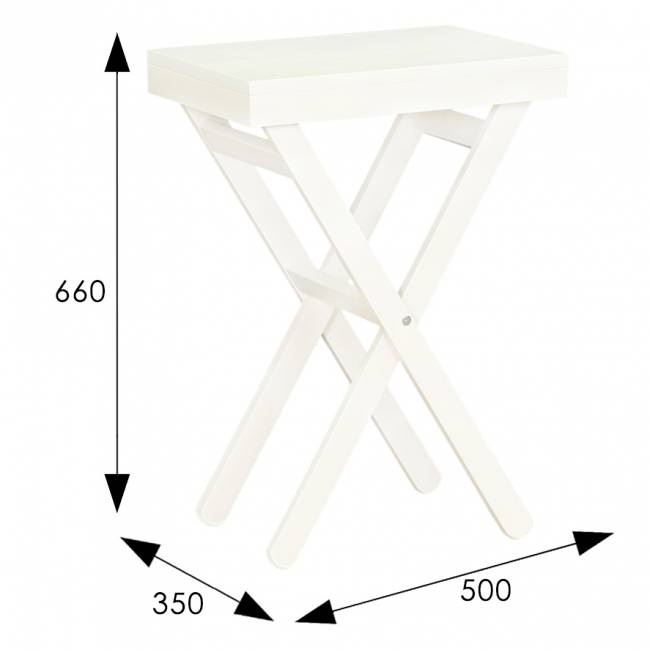 Стол раскладной снег Стол раскладной снег