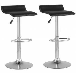 Стул барный Хай-Тек черный 2 шт Стул барный Хай-Тек черный 2 шт